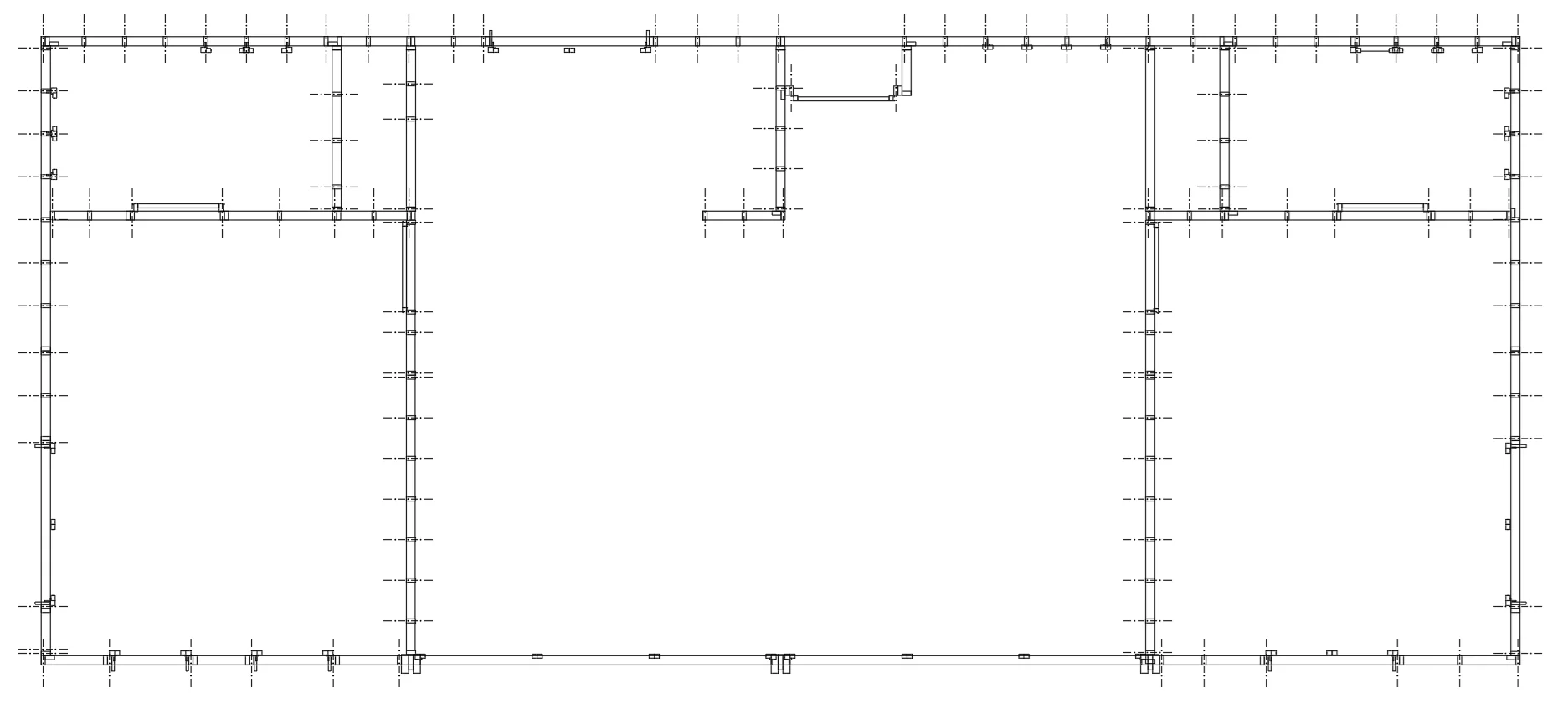 Plan de structure ossature bois